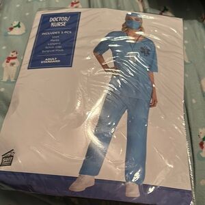 Blue Doctor/Nurse Costume Set new costume adult standard